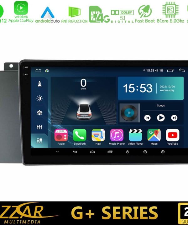 Kimpiris - Bizzar G+ Series Volvo S60 2004-2009 8core Android12 6+128GB Navigation Multimedia Tablet 9"