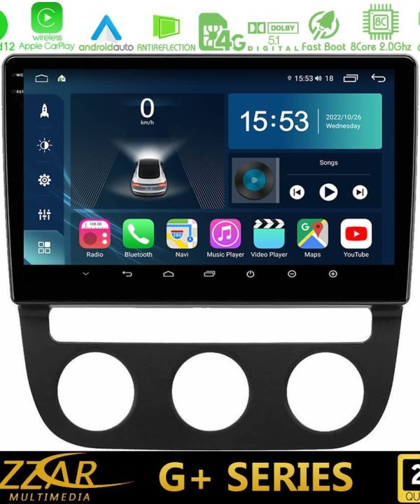 Kimpiris - Bizzar G+ Series VW Jetta 8core Android12 6+128GB Navigation Multimedia Tablet 10"