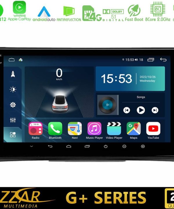 Kimpiris - Bizzar G+ Series VW Transporter 2003-2015 8Core Android12 6+128GB Navigation Multimedia Tablet 9"