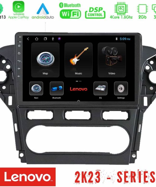 Kimpiris - Lenovo Car Pad Ford Mondeo 2011-2014 4core Android 13 2+32GB Navigation Multimedia Tablet 10"