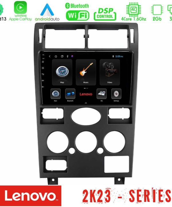 Kimpiris - Lenovo Car Pad Ford Mondeo 2001-2004 4Core Android 13 2+32GB Navigation Multimedia Tablet 9"