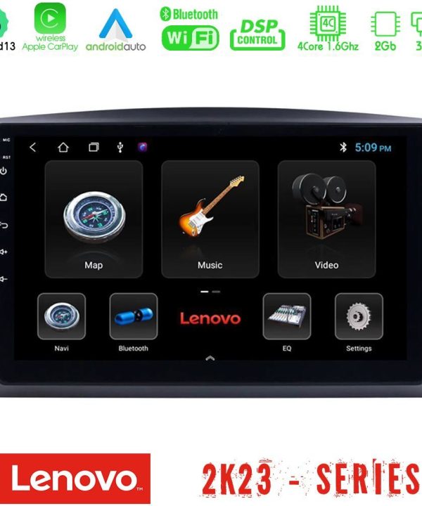 Kimpiris - Lenovo Car Pad Mercedes Vito 2015-2021 4Core Android 13 2+32GB Navigation Multimedia Tablet 10"