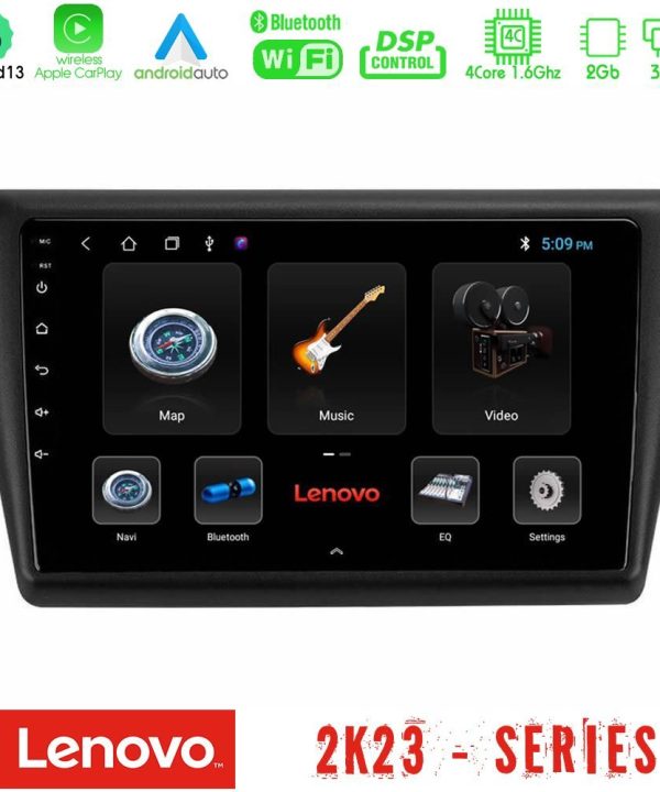 Kimpiris - Lenovo Car Pad Skoda Rapid 2013-2017 4core Android 13 2+32GB Navigation Multimedia Tablet 9"