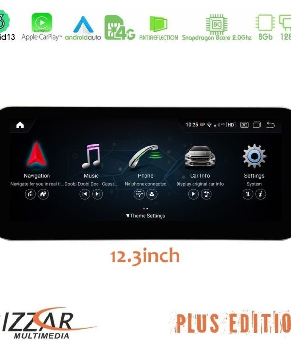 Kimpiris - Bizzar Plus Edition Mercedes C Class NTG4.5 (W204 Facelift) Android13 (8+128GB) Navigation Multimedia 12