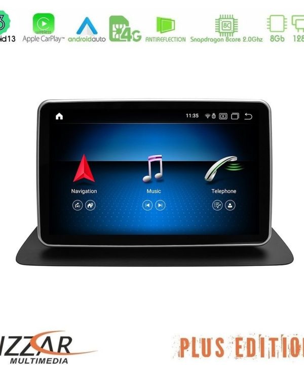 Kimpiris - Bizzar Plus Edition Mercedes Android 13 (8+128GB) 8core Mercedes ML/SLK NTG4.5 Navigation Multimedia station 9"