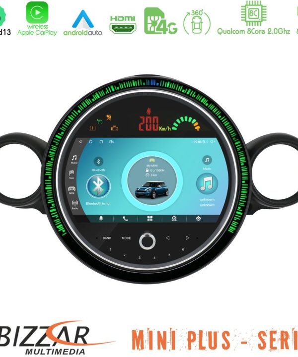 Kimpiris - Bizzar OEM Mini Cooper/One R56 2010~2014 8core Android13 8+128GB Navigation Multimedia System 9" (New 2024 Style)