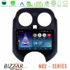 Kimpiris - Bizzar ND2 Series 8Core Android14 2+32GB  Nissan Micra 2011-2014 Navigation Multimedia Tablet 9" Με Carplay & Android Auto