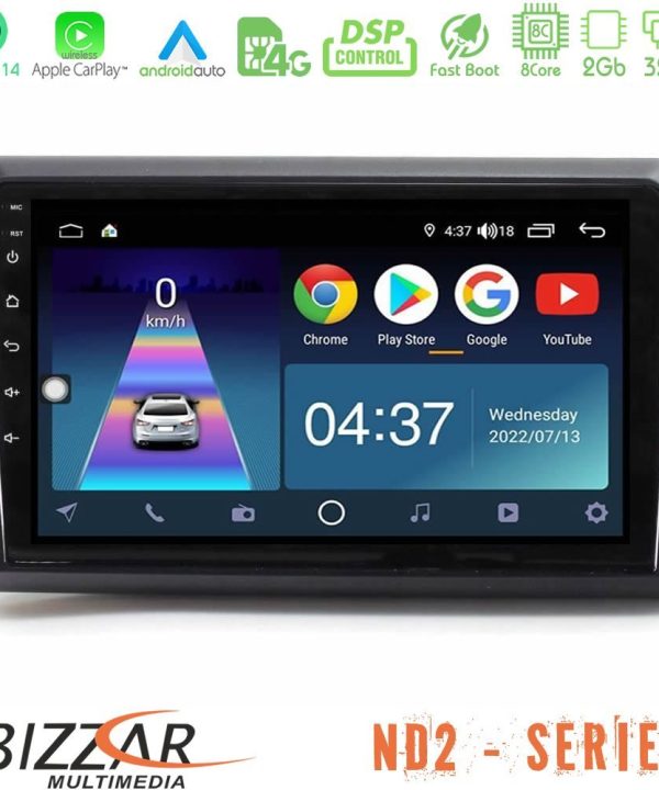 Kimpiris - Bizzar ND2 Series 8Core Android14 2+32GB Renault Express 2020-2025 Navigation Multimedia Tablet 9" Με Carplay & Android Auto