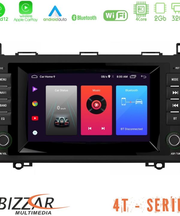 Kimpiris - Bizzar OEM Mercedes A/B/Sprinter/Vito 4core Android12 2+32GB Navigation Multimedia Deckless 7" με Carplay/AndroidAuto