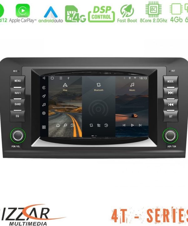 Kimpiris - Bizzar OEM Mercedes ML/GL Class (W164) 8core Android12 4+64GB Navigation Multimedia Deckless 7" με Carplay/AndroidAuto