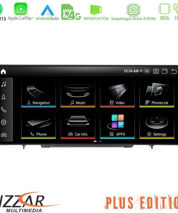 Kimpiris - Bizzar Plus Edition Audi A3 (8V) 2013-2020 Android13 8Core (8+128GB) Navigation Multimedia 10.25" HD Anti-reflection