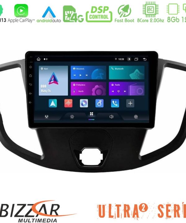 Kimpiris - Bizzar Ultra Series Ford Transit 2014-> 8core Android13 8+128GB Navigation Multimedia Tablet 9"