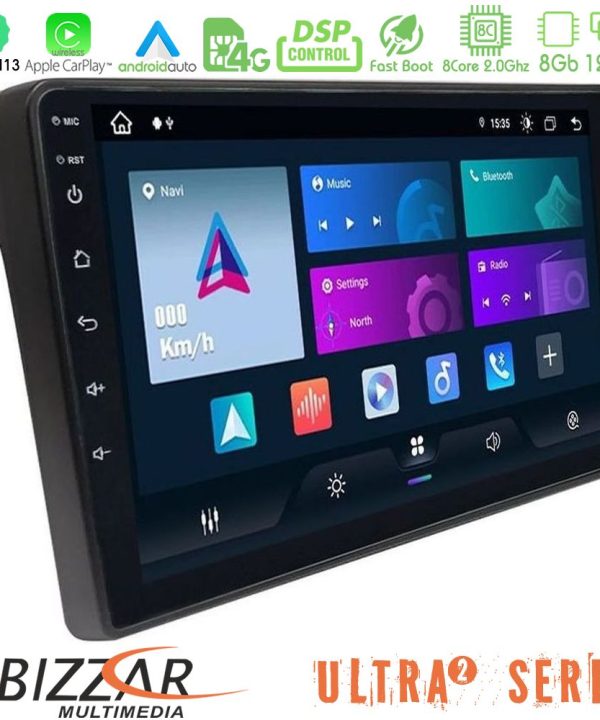 Kimpiris - Bizzar Ultra Series Fiat Ducato/Citroen Jumper/Peugeot Boxer 8core Android13 8+128GB Navigation Multimedia Tablet 9"