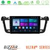 Kimpiris - Bizzar Ultra Series Peugeot 508 2010-2018 8core Android13 8+128GB Navigation Multimedia Tablet 9"