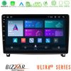 Kimpiris - Bizzar ULTRA Series Peugeot 407 8core Android13 8+128GB Navigation Multimedia Tablet 9"