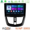 Kimpiris - Bizzar Ultra Series Peugeot 207 8core Android13 8+128GB Navigation Multimedia Tablet 9"