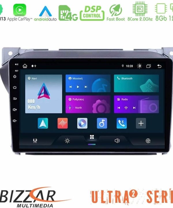 Kimpiris - Bizzar Ultra Series Suzuki Alto & Nissan Pixo 8core Android13 8+128GB Navigation Multimedia Tablet 9"