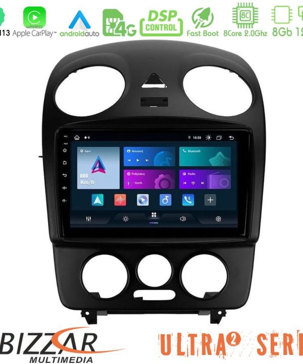 Kimpiris - Bizzar Ultra Series VW Beetle 8core Android13 8+128GB Navigation Multimedia Tablet 9"