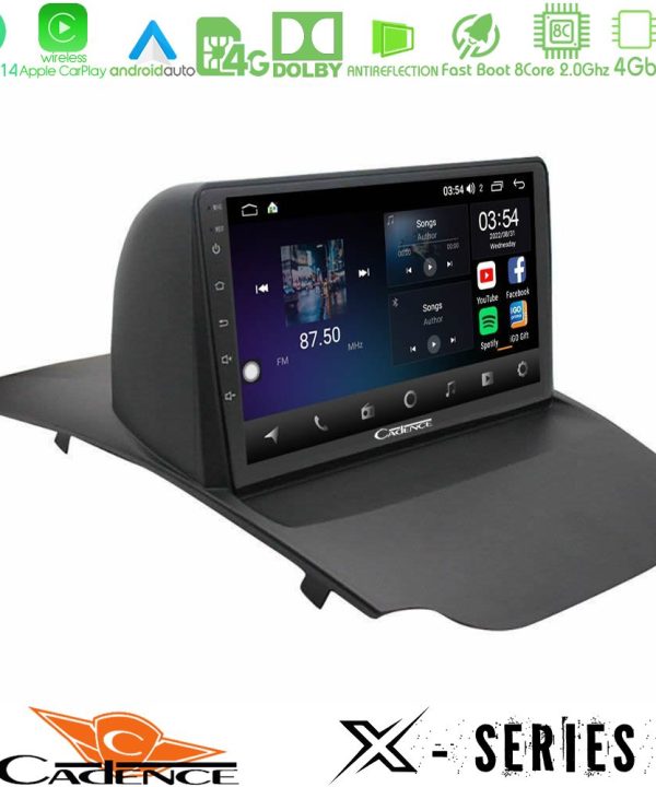 Kimpiris - Cadence X Series Ford Ecosport 2014-2017 8core Android 14 4+64GB Navigation Multimedia Tablet 10"