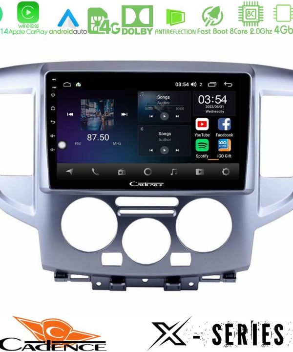 Kimpiris - Cadence X Series Nissan NV200 8core Android 14 4+64GB Navigation Multimedia Tablet 9"
