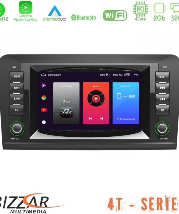 Kimpiris - Bizzar OEM ML/GL Class (W164) 4core Android12 2+32GB Navigation Multimedia Deckless 7" με Carplay/AndroidAuto