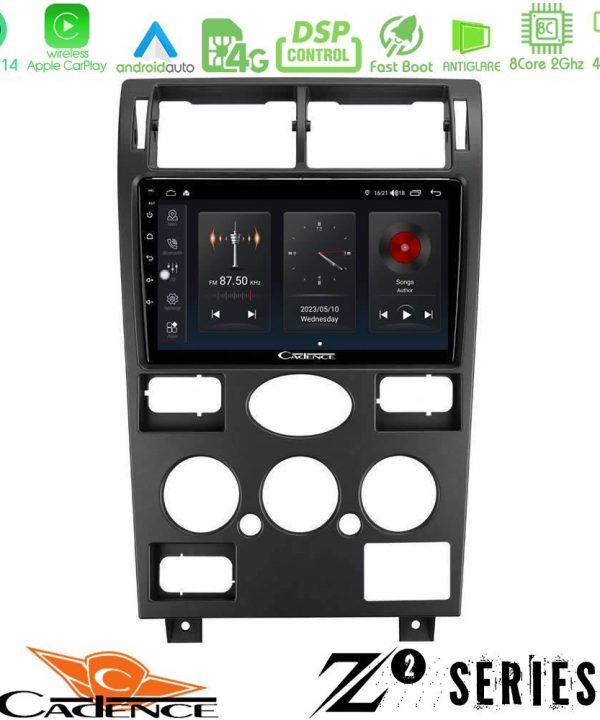 Kimpiris - Cadence Z2 Series 8Core Android14 4+64GB  Ford Mondeo 2001-2004 Navigation Multimedia Tablet 9" Με Carplay & Android Auto
