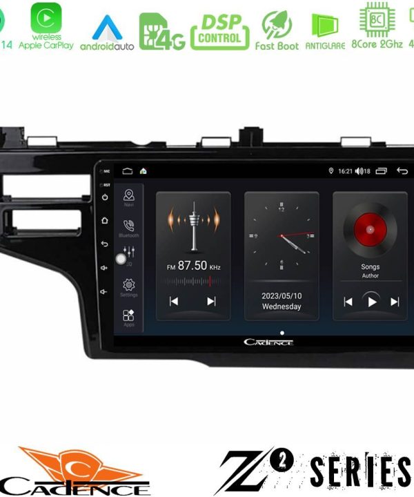 Kimpiris - Cadence Z2 Series 8Core Android14 4+64GB  Honda Jazz 2013-2020 Navigation Multimedia Tablet 9" Με Carplay & Android Auto