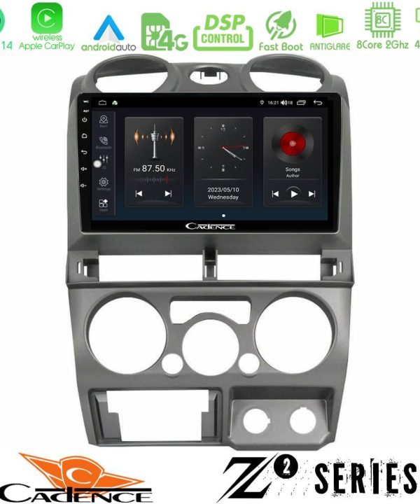 Kimpiris - Cadence Z2 Series 8Core Android14 4+64GB  Isuzu D-Max 2007-2011 Navigation Multimedia Tablet 9" Με Carplay & Android Auto