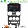 Kimpiris - Cadence Z2 Series 8Core Android14 4+64GB  Jeep Wrangler 2Door 2008-2010 Navigation Multimedia Tablet 9" Με Carplay & Android Auto