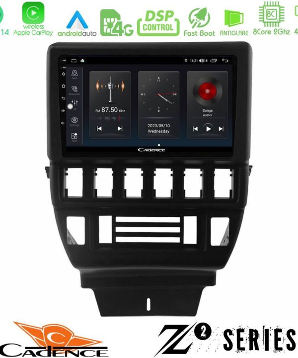 Kimpiris - Cadence Z2 Series 8Core Android14 4+64GB  Lada Niva Navigation Multimedia Tablet 9" Με Carplay & Android Auto