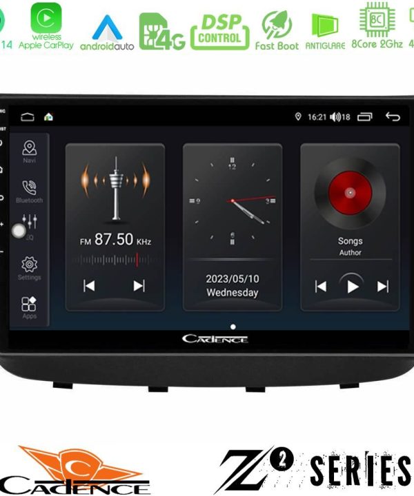 Kimpiris - Cadence Z2 Series 8Core Android14 4+64GB  Mercedes Vito/Viano 2003-2006 Navigation Multimedia Tablet 10" Με Carplay & Android Auto