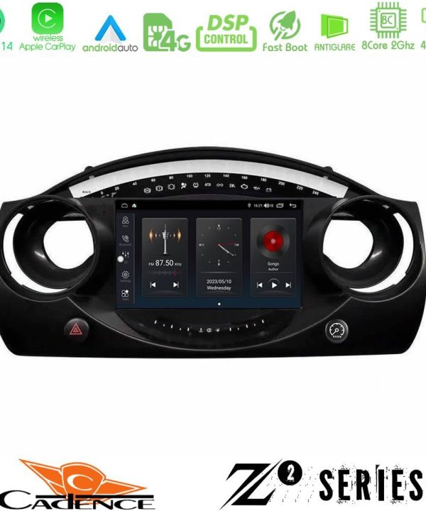 Kimpiris - Cadence Z2 Series 8Core Android14 4+64GB  Mini Cooper R50 Navigation Multimedia Tablet 9" Με Carplay & Android Auto