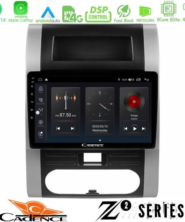 Kimpiris - Cadence Z2 Series 8Core Android14 4+64GB  Nissan X-Trail T31 Navigation Multimedia Tablet 10" Με Carplay & Android Auto