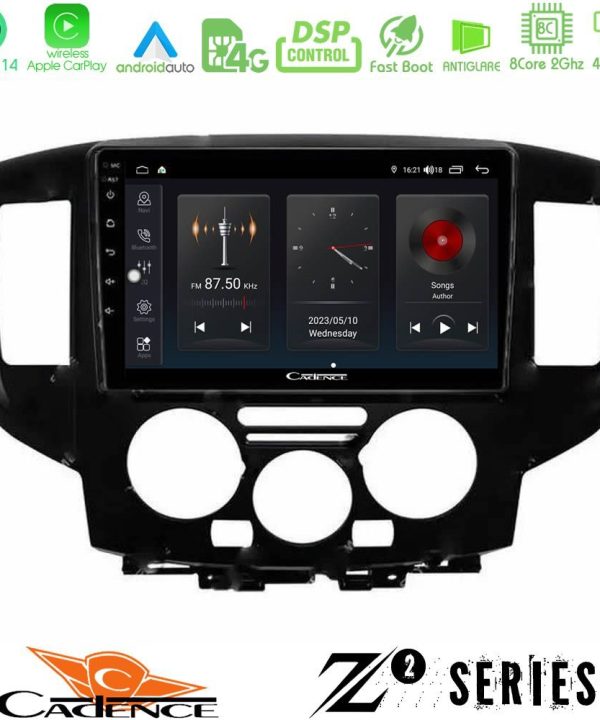 Kimpiris - Cadence Z2 Series 8Core Android14 4+64GB  Nissan NV200 Navigation Multimedia Tablet 9" Με Carplay & Android Auto (Μαύρο)