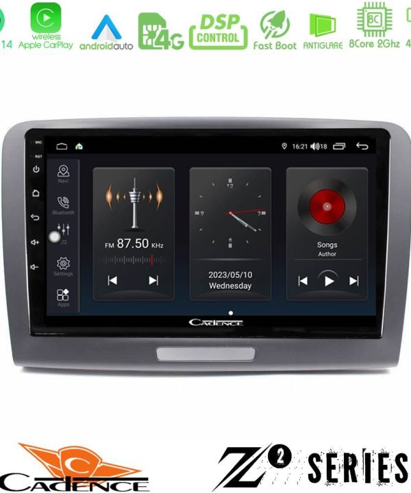 Kimpiris - Cadence Z2 Series 8Core Android14 4+64GB  Skoda Superb 2008-2015 Navigation Multimedia Tablet 9" Με Carplay & Android Auto