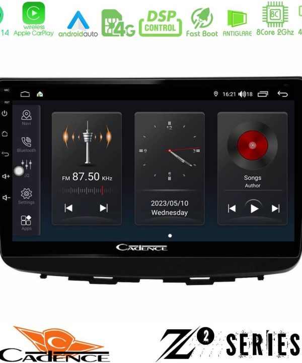 Kimpiris - Cadence Z2 Series 8Core Android14 4+64GB  Suzuki Baleno 2016-2021 Navigation Multimedia Tablet 9" Με Carplay & Android Auto