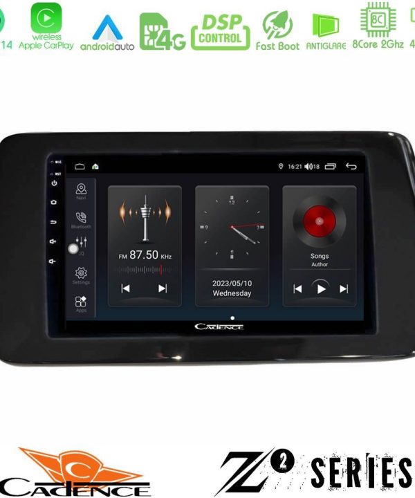 Kimpiris - Cadence Z2 Series 8Core Android14 4+64GB  Suzuki Swift 2024-> Navigation Multimedia Tablet 9" Με Carplay & Android Auto