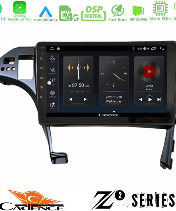 Kimpiris - Cadence Z2 Series 8Core Android14 4+64GB  Toyota Prius 2010-2015 Navigation Multimedia Tablet 10" Με Carplay & Android Auto