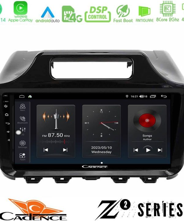 Kimpiris - Cadence Z2 Series 8Core Android14 4+64GB  Toyota iQ 2008 – 2015 Navigation Multimedia Tablet 9" Με Carplay & Android Auto Με Carplay & Android Auto