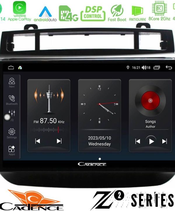 Kimpiris - Cadence Z2 Series 8Core Android14 4+64GB VW Touareg 2011-2018 Navigation Multimedia Tablet 9" Με Carplay & Android Auto