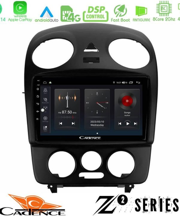 Kimpiris - Cadence Z2 Series 8Core Android14 4+64GB  VW Beetle Navigation Multimedia Tablet 9" Με Carplay & Android Auto