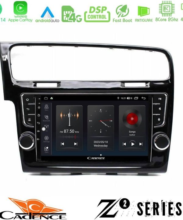 Kimpiris - Cadence Z2 Series 8Core Android14 4+64GB  VW GOLF 7 Navigation Multimedia Tablet 9" Με Carplay & Android Auto (OEM Look)