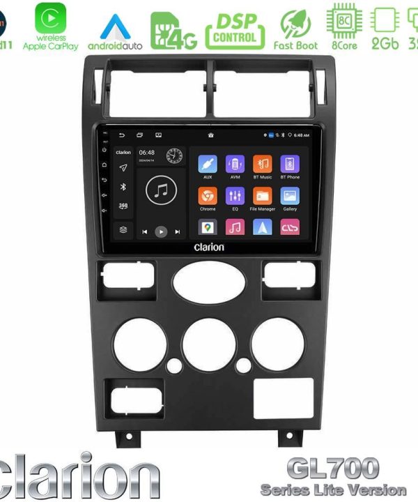 Kimpiris - Clarion GL700 Lite Series 8Core Android11 2+32GB Ford Mondeo 2001-2004 Navigation Multimedia Tablet 9" Με Carplay & Android Auto