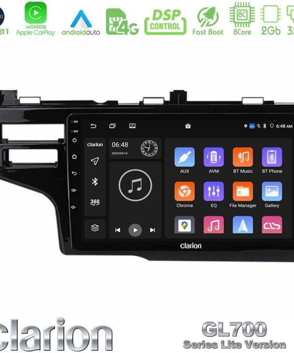Kimpiris - Clarion GL700 Lite Series 8Core Android11 2+32GB Honda Jazz 2013-2020 Navigation Multimedia Tablet 9" Με Carplay & Android Auto