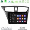 Kimpiris - Clarion GL700 Lite Series 8Core Android11 2+32GB Honda Civic Hatchback 2012-2015 Navigation Multimedia Tablet 9" Με Carplay & Android Auto