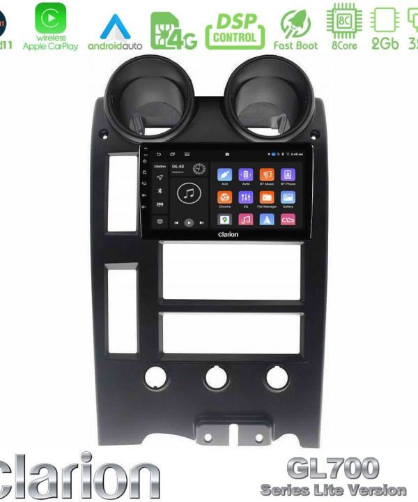 Kimpiris - Clarion GL700 Lite Series Hummer H2 2002-2007 8Core Android11 2+32GB Navigation Multimedia Tablet 9" Με Carplay & Android Auto