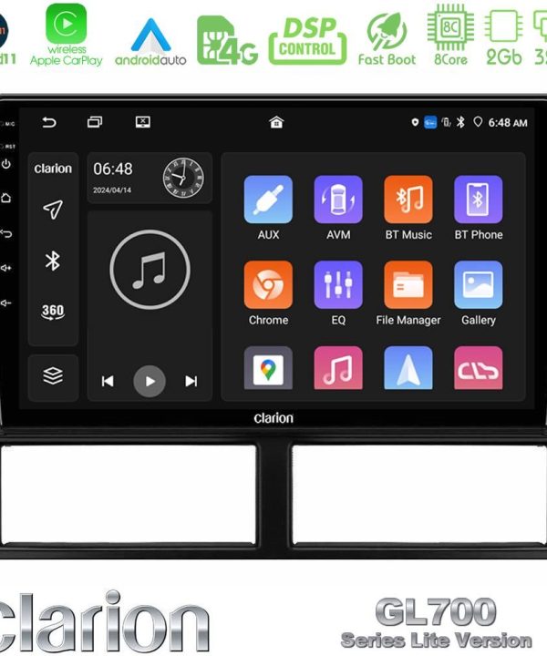 Kimpiris - Clarion GL700 Lite Series 8Core Android11 2+32GB Jeep Grand Cherokee 1999-2004 Navigation Multimedia Tablet 9" Με Carplay & Android Auto