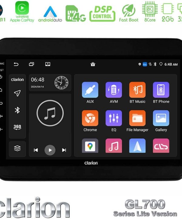 Kimpiris - Clarion GL700 Lite Series 8Core Android11 2+32GB Suzuki Ignis Navigation Multimedia Tablet 9" Με Carplay & Android Auto