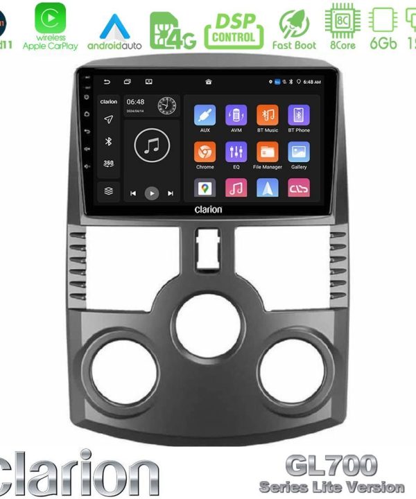 Kimpiris - Clarion GL700 Lite Series 8Core Android11 6+128GB Daihatsu Terios Navigation Multimedia Tablet 9" Με Carplay & Android Auto