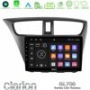 Kimpiris - Clarion GL700 Lite Series 8Core Android11 6+128GB Honda Civic Hatchback 2012-2015 Navigation Multimedia Tablet 9" Με Carplay & Android Auto